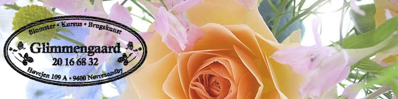 banner - blomsterbutik
